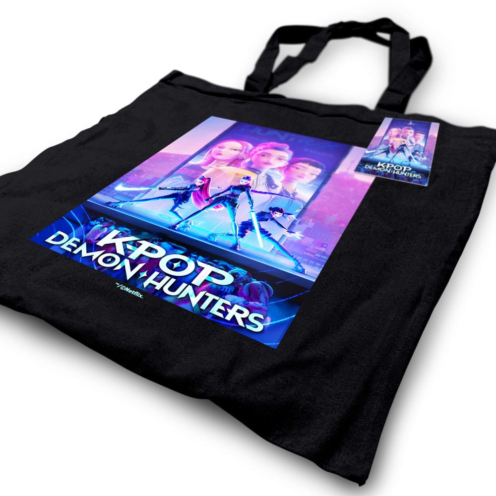 Borsa Tote KPop Demon Hunters con Key Art del Film - Pyramid International