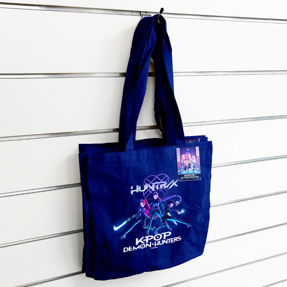 Shopper KPop Demon Hunters Trio, set di 3 borse in tela Pyramid International