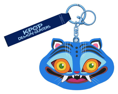 Portachiavi in silicone KPop Demon Hunters Derpy Tiger di Pyramid International