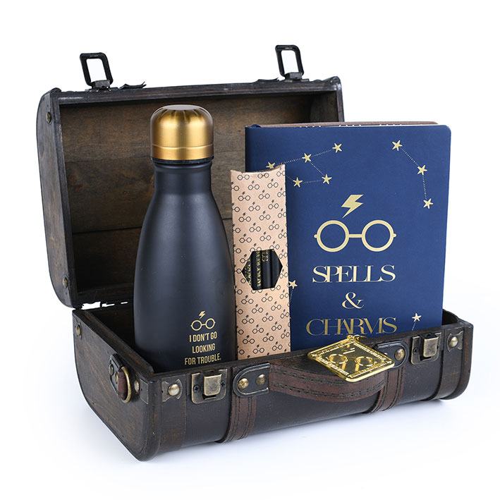 Harry Potter Set Regalo Trouble Finds Me - Valigetta Cancelleria Pyramid International