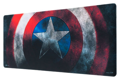 Marvel Captain America Tappetino per Mouse e Tastiera Shield 80 x 35 cm