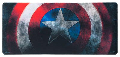 Marvel Captain America Tappetino per Mouse e Tastiera Shield 80 x 35 cm