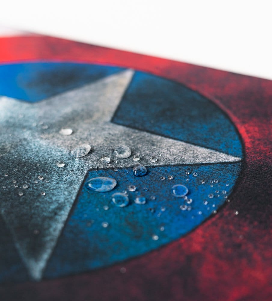 Marvel Captain America Tappetino per Mouse e Tastiera Shield 80 x 35 cm