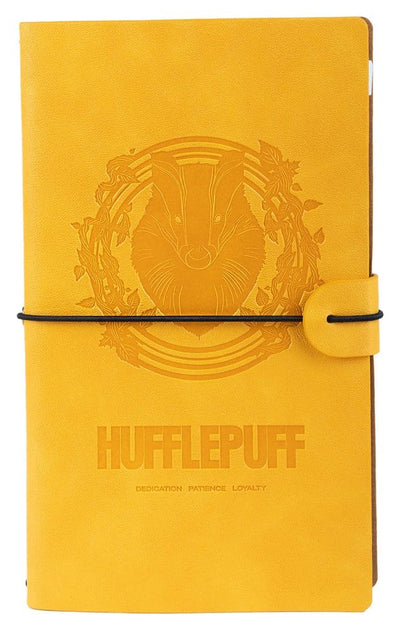 Harry Potter Diario da Viaggio Hufflepuff 20 cm – Taccuino con Copertina Morbida, Gruppo Erik
