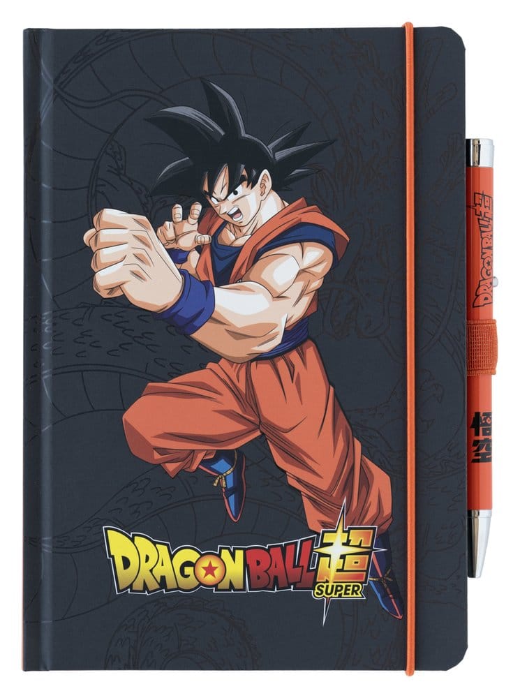 Dragon Ball Premium Quaderno A5 con Penna Proiettore Super Goku - Grupo Erik