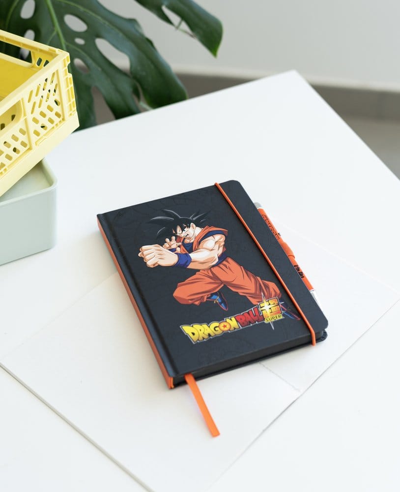 Dragon Ball Premium Quaderno A5 con Penna Proiettore Super Goku - Grupo Erik