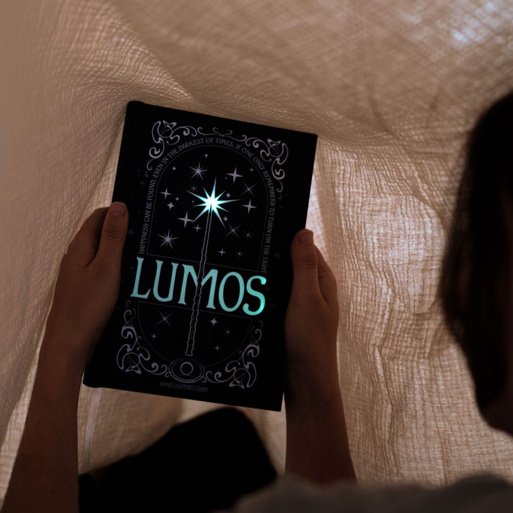 Harry Potter Premium Notebook A5 con Luce Lumos Maxima - Grupo Erik
