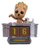 Marvel Calendario Perpetuo 3D Groot con Pulsante Teschio 12 cm - Grupo Erik
