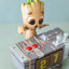 Marvel Calendario Perpetuo 3D Groot con Pulsante Teschio 12 cm - Grupo Erik