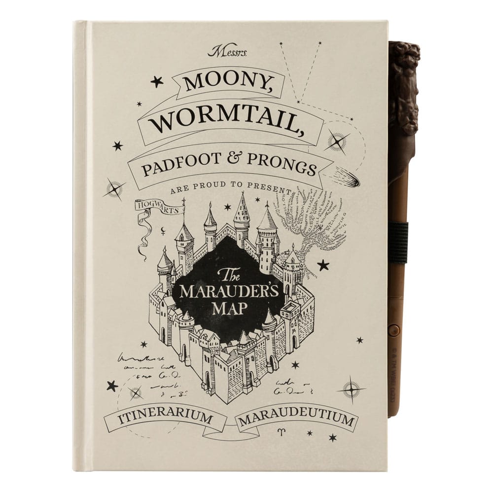 Quaderno Premium Harry Potter A5 con Mappa del Malandrino