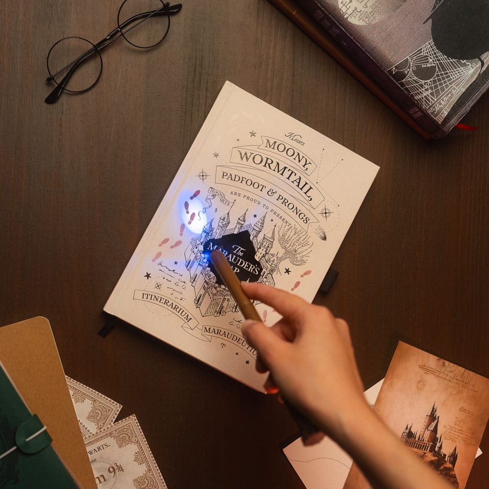 Quaderno Premium Harry Potter A5 con Mappa del Malandrino