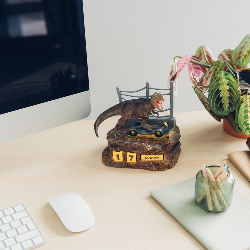 Calendario perpetuo 3D Jurassic Park - Grupo Erik
