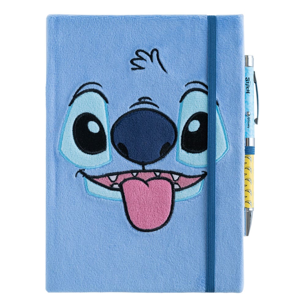 Stitch Quaderno Premium Peluche A5 con Penna - Lilo & Stitch - Grupo Erik