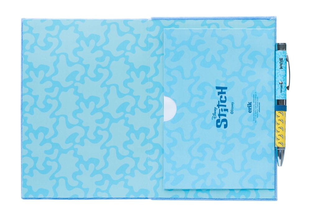 Stitch Quaderno Premium Peluche A5 con Penna - Lilo & Stitch - Grupo Erik
