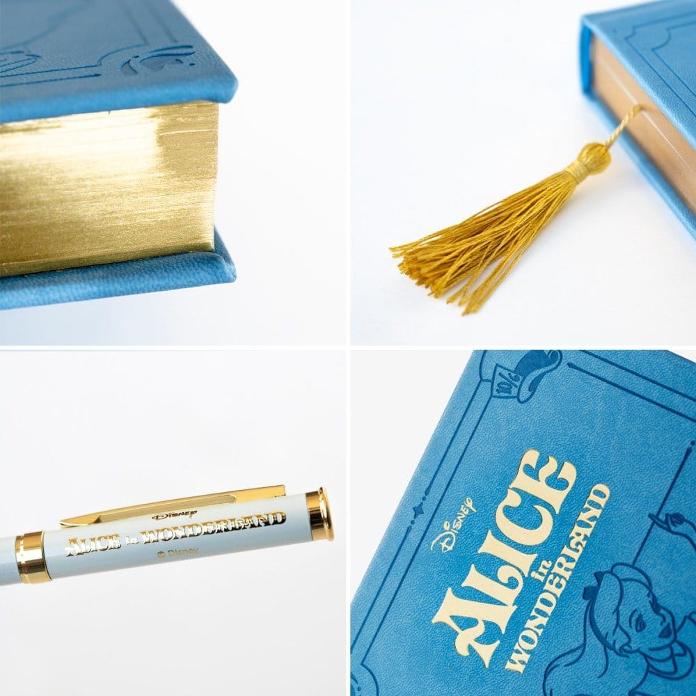 Quaderno Premium A5 con Penna - Alice nel Paese delle Meraviglie, Grupo Erik