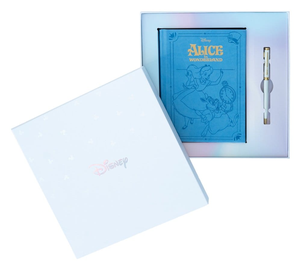 Quaderno Premium A5 con Penna - Alice nel Paese delle Meraviglie, Grupo Erik