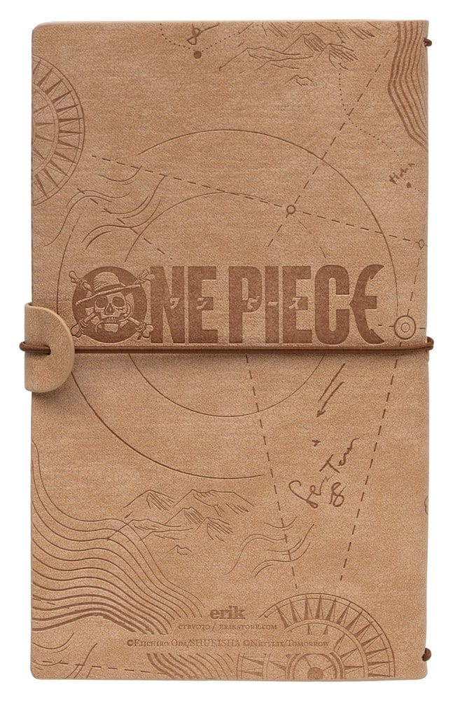 One Piece Travel Journal – Diario da Viaggio 20 cm, Copertina in Poliuretano, Grupo Erik