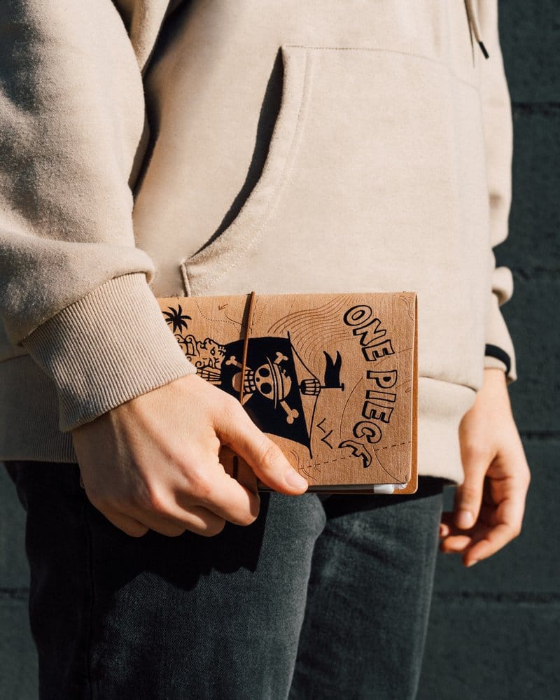 One Piece Travel Journal – Diario da Viaggio 20 cm, Copertina in Poliuretano, Grupo Erik