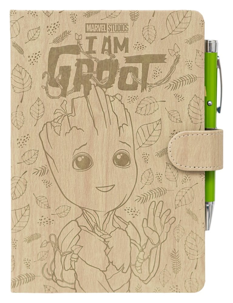 Marvel Premium Notebook con Penna Proiettore Groot A5 - Grupo Erik