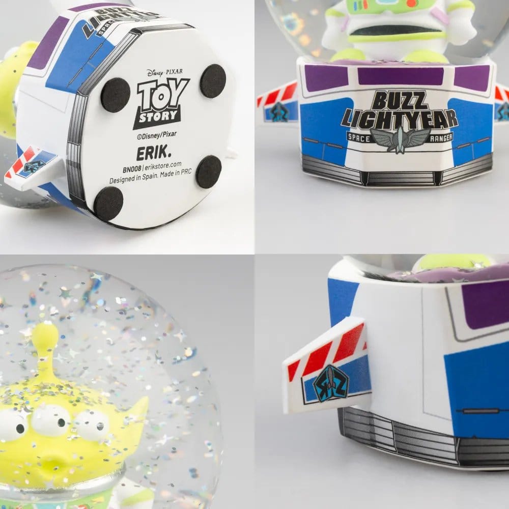 Disney Pixar Toy Story Palla di Neve 10 cm - Decorazione in Resina e Vetro