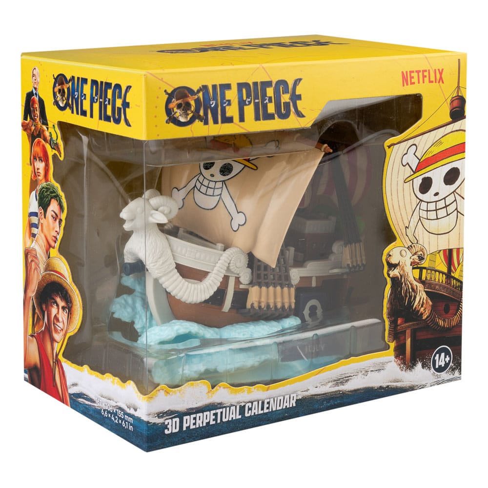 One Piece Calendario Perpetuo 3D Going Merry - Grupo Erik