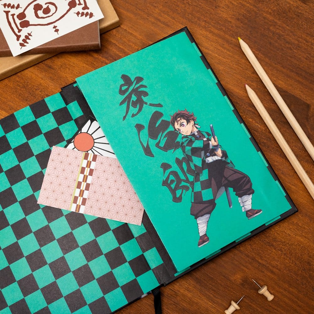 Demon Slayer Premium Notebook A5 – Quaderno con copertina rigida, licenza ufficiale