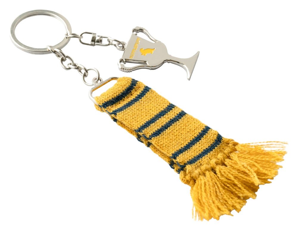 Harry Potter Portachiavi con Sciarpa Tassorosso 15 cm - Grupo Erik