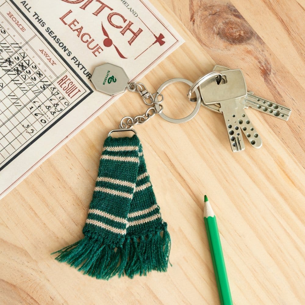 Harry Potter Portachiavi Sciarpa Serpeverde 15 cm - Grupo Erik