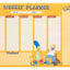 The Simpsons Agenda Settimanale A4 - Grupo Erik