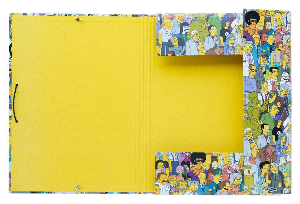The Simpsons Cartella Portadocumenti Elastica 34 x 26 cm