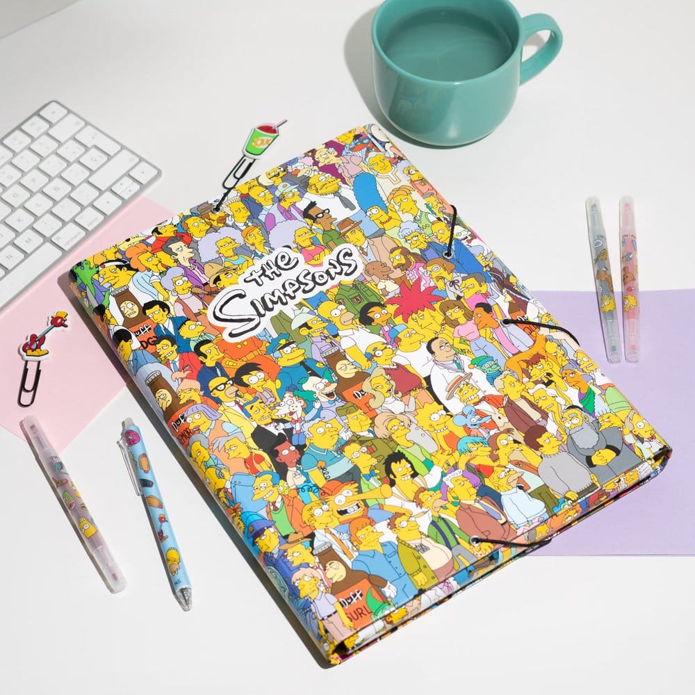 The Simpsons Cartella Portadocumenti Elastica 34 x 26 cm