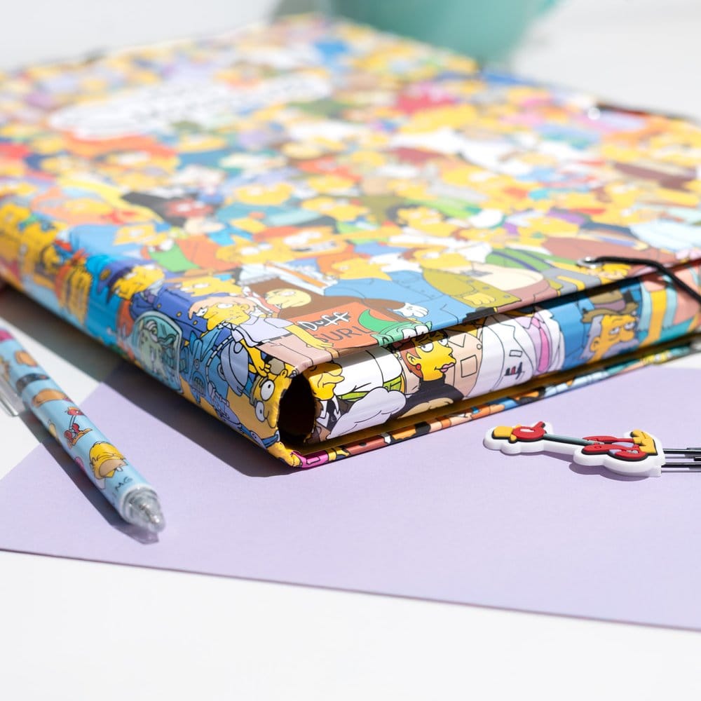 The Simpsons Cartella Portadocumenti Elastica 34 x 26 cm