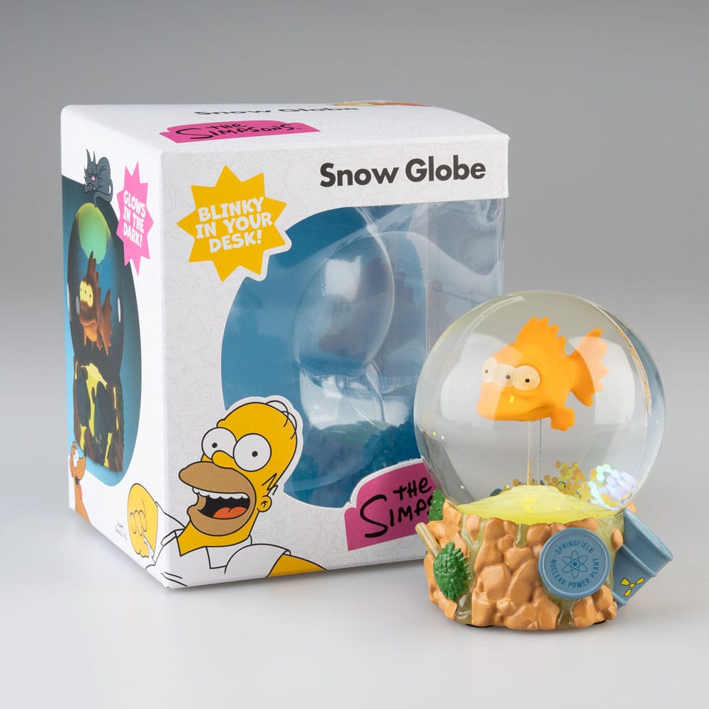 Palla di vetro Blinky dei Simpson – Decorazione in resina e vetro, Grupo Erik