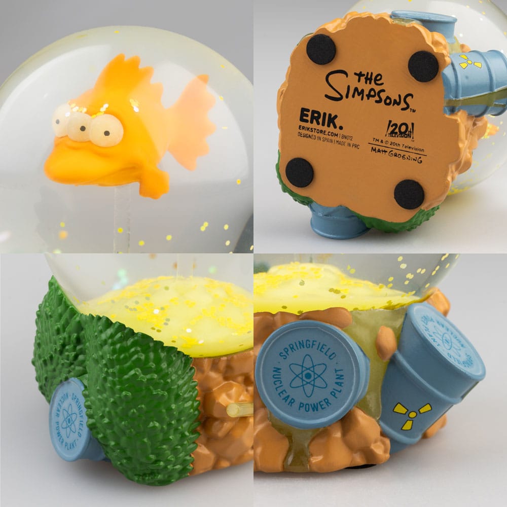 Palla di vetro Blinky dei Simpson – Decorazione in resina e vetro, Grupo Erik
