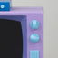 Lampada The Simpsons a forma di TV con luce LED e cavo USB-C - Grupo Erik