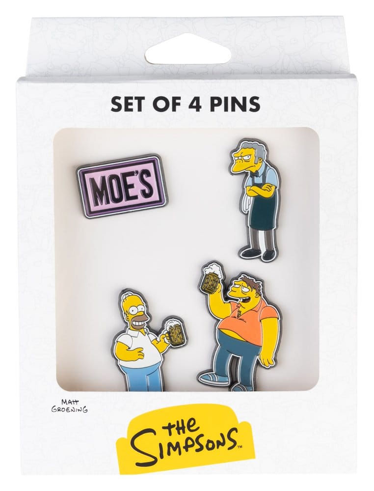 The Simpsons Spilla Moe's Tavern Set da 4 Spille