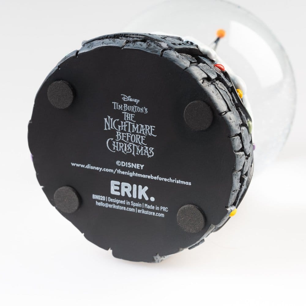 Disney Nightmare Before Christmas Snow Globe Zero 10 cm – Decorazione in Resina e Vetro
