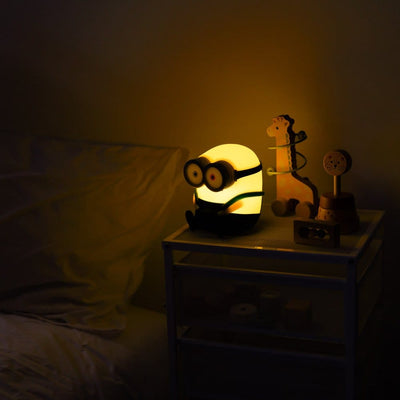 Minions Squishy Lamp – Lampada LED morbida a forma di Minion, Grupo Erik