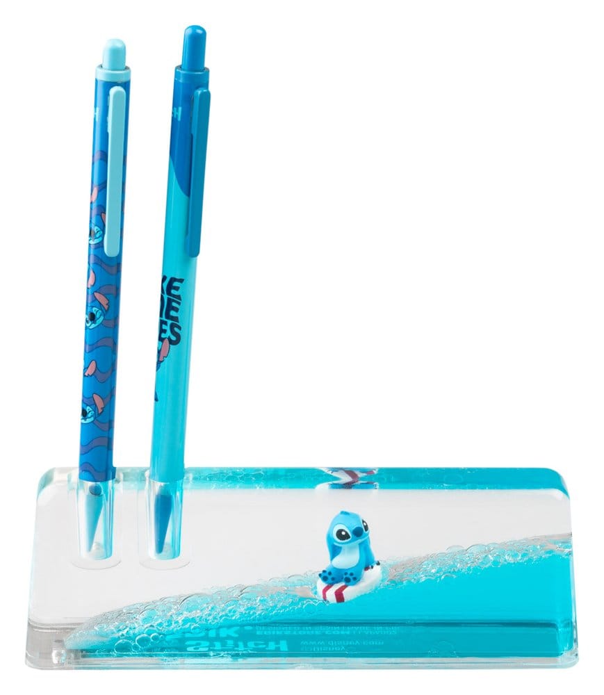 Disney Lilo & Stitch Portapenne Acrilico con Penna e Matita - Grupo Erik