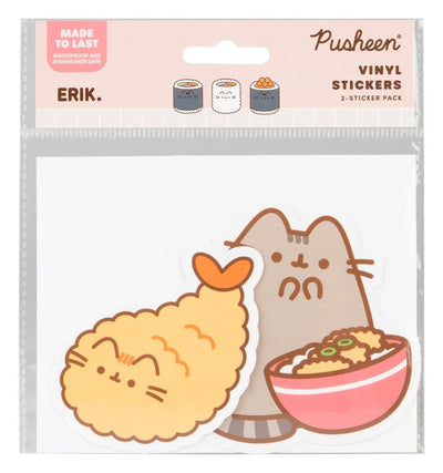Pusheen Adesivi in Vinile Sushi Roll Vol. 2 – Set da 2 – Grupo Erik