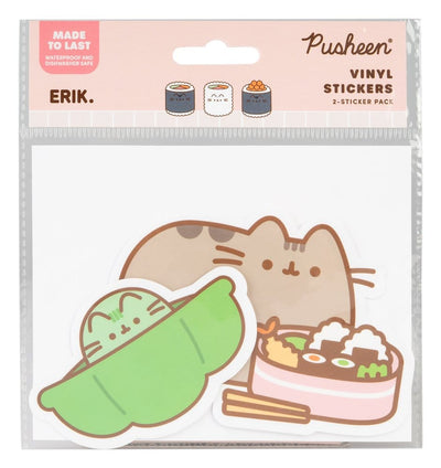 Pusheen Adesivi in Vinile Sushi Roll Vol. 4 – Set da 2 – Grupo Erik
