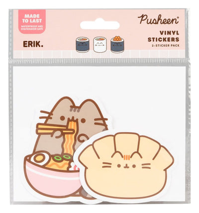 Pusheen Adesivi Vinilici Sushi Roll Vol. 6 – Set da 2 – Grupo Erik