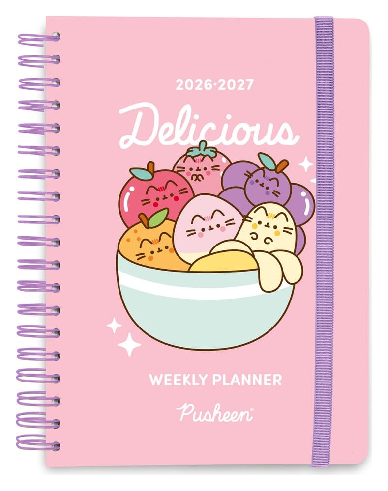 Pusheen School Diary Planner 2026/2027 Fruits A5 - Agenda Scolastica Settimanale, Gruppo Erik
