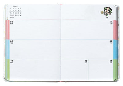 The Powerpuff Girls Agenda Scolastica 2026/27 A6 - Versione Inglese, Grupo Erik