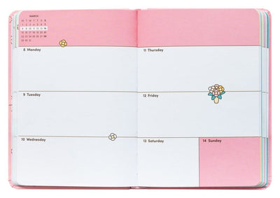Pusheen Academic Planner Tropical Vacation 2026/27 A6 – Agenda Scolastica in Inglese, Grupo Erik