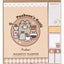Pusheen Agenda Magnetica 2026/27 30 x 35 cm - Planner Mensile con Adesivi