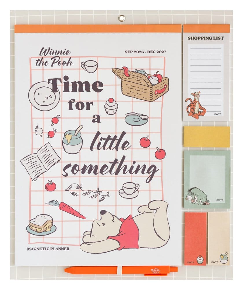 Winnie the Pooh Magnetic Planner 2026/27 30 x 35 cm - Grupo Erik