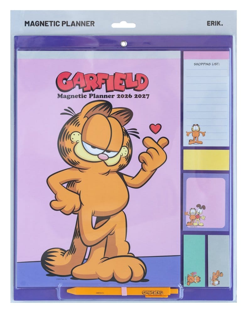 Garfield Magnetic Planner 2026/27 30x35 cm - Grupo Erik