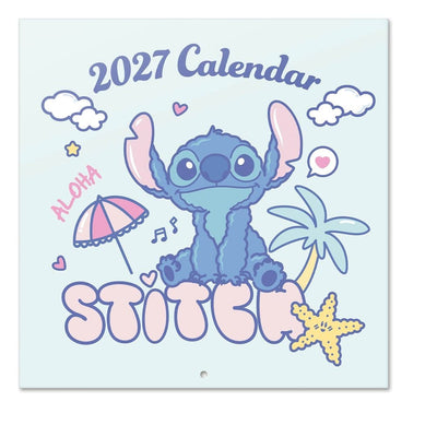 Calendario da Parete Disney Stitch 2027 30 x 30 cm Grupo Erik