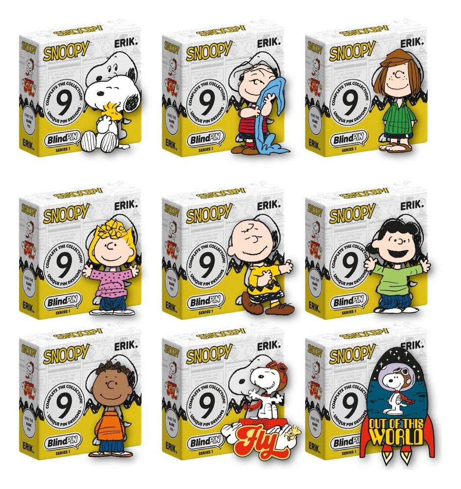 Peanuts Spille Serie 1 in Display da 24 Pezzi Grupo Erik